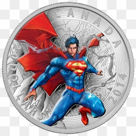 Canadian Mint Superman Coin, HD Png Download - superman new 52 png