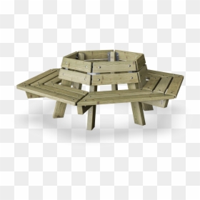Picnic Table, HD Png Download - wooden bench png