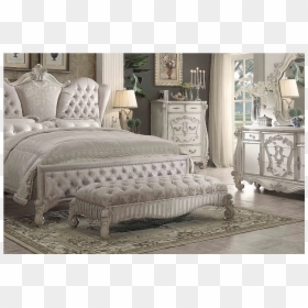 Versailles Acme Acme Furniture, HD Png Download - wooden bench png