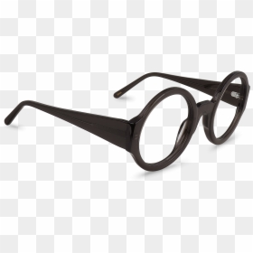 Round Glasses Png Side, Transparent Png - white glasses png
