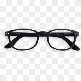 B Black Reading Glasses - Black Reading Glasses, HD Png Download - white glasses png