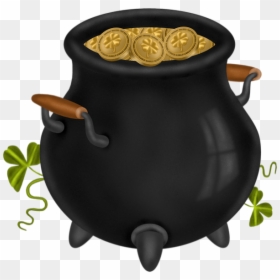 ♣ 17 Mars, Chaudron ♣ St - Furniture, HD Png Download - st patrick's day pot of gold png