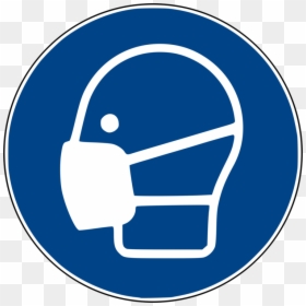 Wear Face Mask Sign, HD Png Download - respirator png