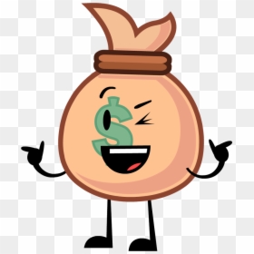 Nonexistent Living Characters, HD Png Download - bag of cash png