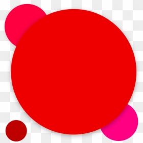 Circle Point Red - Circle, HD Png Download - glowing red dot png