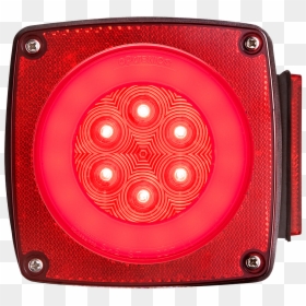 Stl108rbp Glolight Rh Square Sealed Led Red Stop/turn/tail - Circle, HD Png Download - glowing red dot png