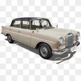 Mercedes, W111, Oldtimer, Classic, Limousine - Antique Car, HD Png Download - pixel car png