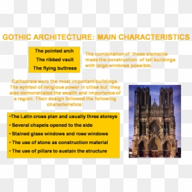 Imagen - Notre-dame De Reims, HD Png Download - gothic architecture png