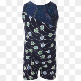 Navy Carnations Tank Unitard - Cushion, HD Png Download - carnations png