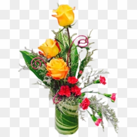 Roses And Mini Carnations, HD Png Download - carnations png