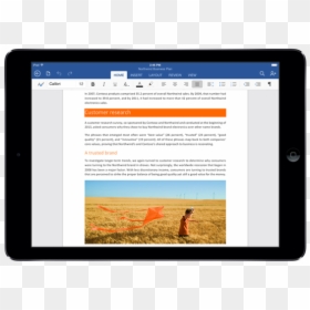 Microsoft Office Ipad, HD Png Download - party word png