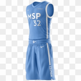 Timberwolves Cities Edition Uniform - Timberwolves City Uniforms, HD Png Download - celtics jersey png