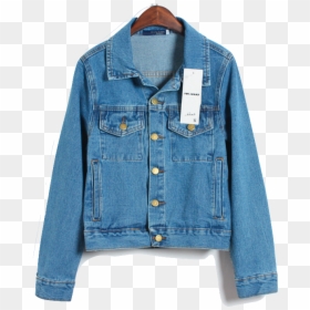 Denim Jacket Png High-quality Image - Open Jean Jacket Transparent, Png Download - denim jacket png