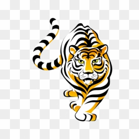 Transparent Tiger Vector Png, Png Download - tiger cartoon png