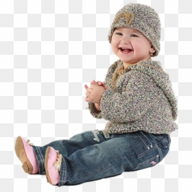 Child Png Image - Toddler Sitting Png, Transparent Png - baby bonnet png
