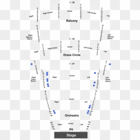 Chrysler Hall Handicap Seating Chart, HD Png Download - vhv