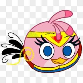 Transparent I Wonder Clipart - Angry Birds Wonder Woman, HD Png Download - angry woman png