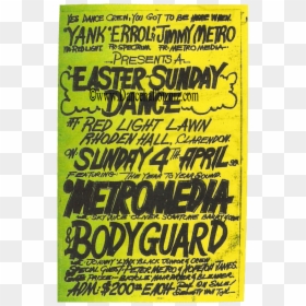 Easter Sunday Splash - Poster, HD Png Download - body guard png