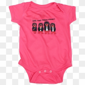 Hot Pink Teddy Rocket Ramones Onsie - One-piece Garment, HD Png Download - ramones png
