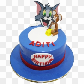 Birthday Cake, HD Png Download - cartoon cake png