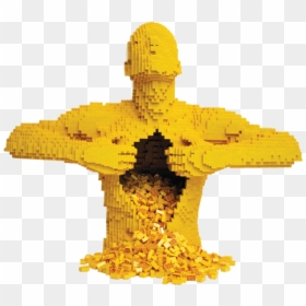 "yellow - Nathan Sawaya Yellow, HD Png Download - gold bricks png