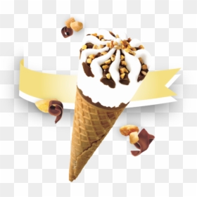 Good Humor Vanilla King Cone Ice Cream, HD Png Download - vanilla ice cream cone png