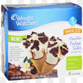 Weight Watcher Ice Creeam, HD Png Download - vanilla ice cream cone png
