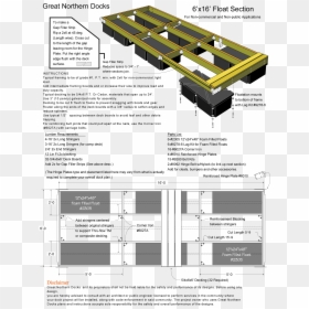 Dock Plans, HD Png Download - boat dock png