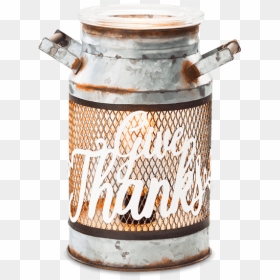 Give Thanks Milk Can Scentsy Warmer, HD Png Download - scentsy warmer png