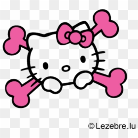 Hello Kitty Png, Transparent Png - totenkopf png