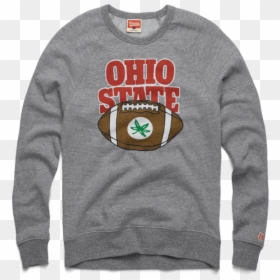 Long-sleeved T-shirt, HD Png Download - ohio state football png