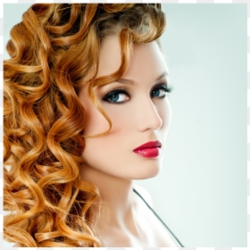 Redhead Beauty, HD Png Download - girl wig png