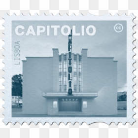 Capitolio Lisboa, HD Png Download - blank postage stamp png