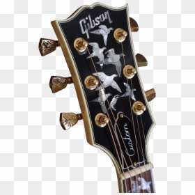 Doves In Flight Gibson Headstock, HD Png Download - guitar headstock png