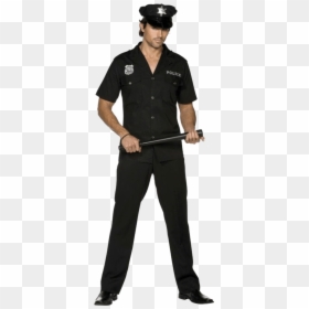Adult Fever Cop Costume - New York Cop Costume, HD Png Download - sexy costume png