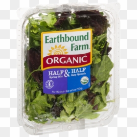 Earthbound Farm, HD Png Download - spinach leaf png