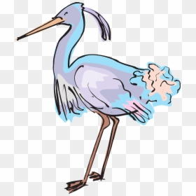 Heron Clipart Png, Transparent Png - purple wings png