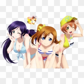Chicas Sexis Del Anime Love Live Nosomi, HD Png Download - rin hoshizora png