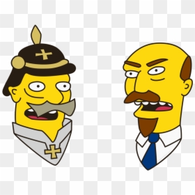 Simpsons Kaiser Vs Lenin - Lenin Simpsons Png, Transparent Png - vladimir lenin png