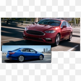 2017 Ford Fusion Vs - 2018 Malibu Vs Fusion, HD Png Download - 2017 ford fusion png