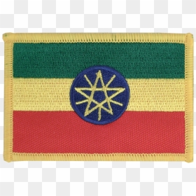 Ethiopia With Star Flag Patch - דגל ישראל ודגל אתיופיה, HD Png Download - american flag patch png