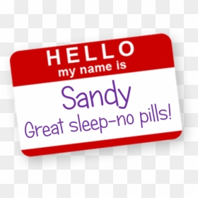 Carmine, HD Png Download - hello my name is nametag png