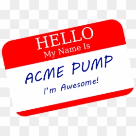 Graphic Design, HD Png Download - hello my name is nametag png