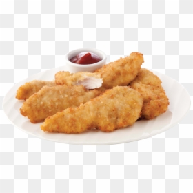 Chicken Goujons - Breaded Goujons, HD Png Download - chicken fingers png