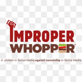Graphic Design, HD Png Download - whopper png