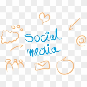 Palabra Social Media Png, Transparent Png - redes sociales png icons