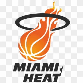 Old Miami Heat Logo, HD Png Download - miami heat logo png