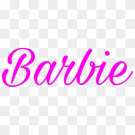 Calligraphy, HD Png Download - barbie logo png