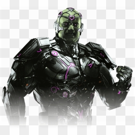 Transparent Dick Grayson Png - Injustice 2 Characters Brainiac, Png Download - injustice 2 logo png