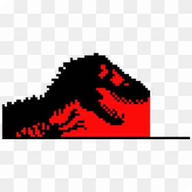 Jurassic Park Pixel Art, HD Png Download - jurassic park logo png